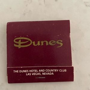 Dunes Matchbook Las Vegas